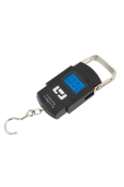 MACVI Cantar Digital de Mana Portabil Macvi®, Capacitate 50 kg, cu Senzor de Temperatura