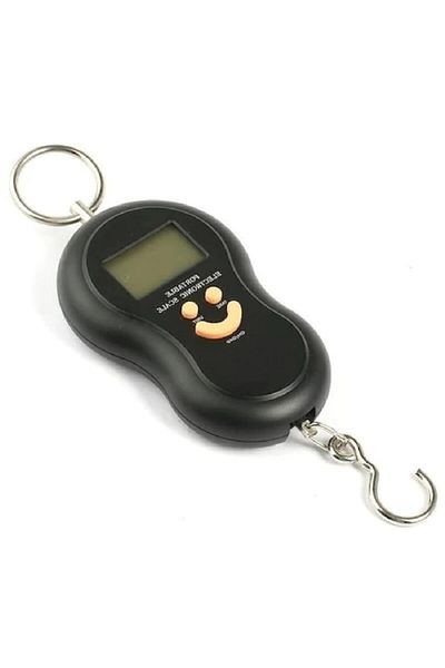 MACVI Cantar Electronic de Mana Portabil Macvi®, cu Afisaj Digital Iluminat, Capacitate 50 kg