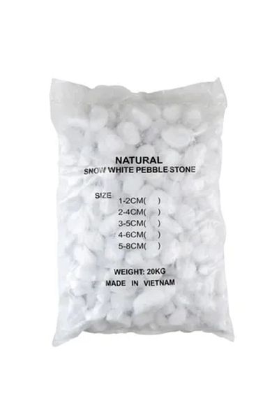 ACE Natural Snow White Pebble Pack (3-5 cm, 20 kg)