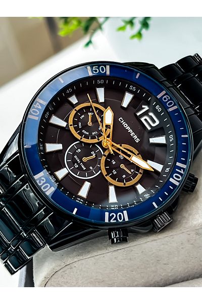 Choppers New Season Sports Model Silver Color Men's Wristwatch Bracelet with Gift Father's Day Gift