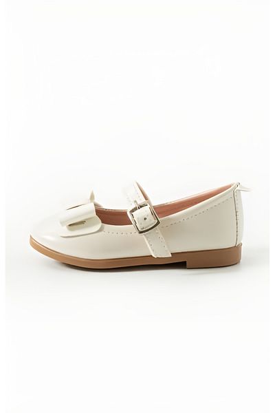Via Bambino Girl Shoes B-190 Pearl