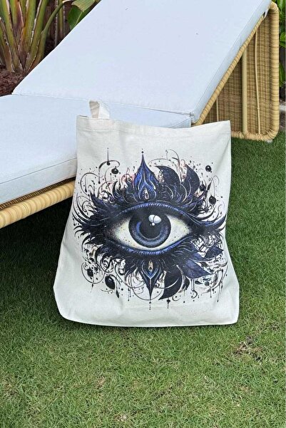 Nevin Kaya Moda Riding Patterned Cloth Bag