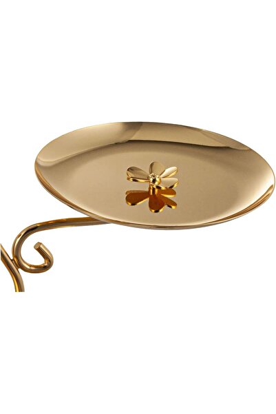 ALSAIF 3-tier Golden Round Dessert Stand