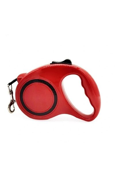 zola Lesa mecanica pentru caini, greutate maxima 15 kg, 5m, rosie