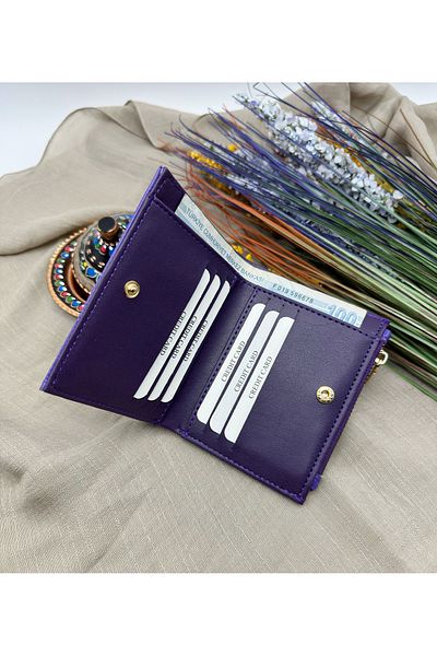 Womancraft Santos Women's Wallet with Paper and Coin Compartments