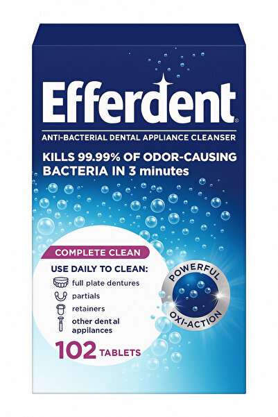 efferdent 102 TABLET MADE IN USA