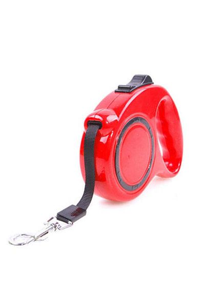 zola Lesa mecanica pentru caini, greutate maxima 15 kg, 5m, rosie