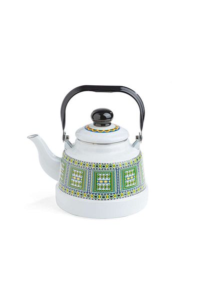 Alrimaya Enamel Kettle Asiri Design -