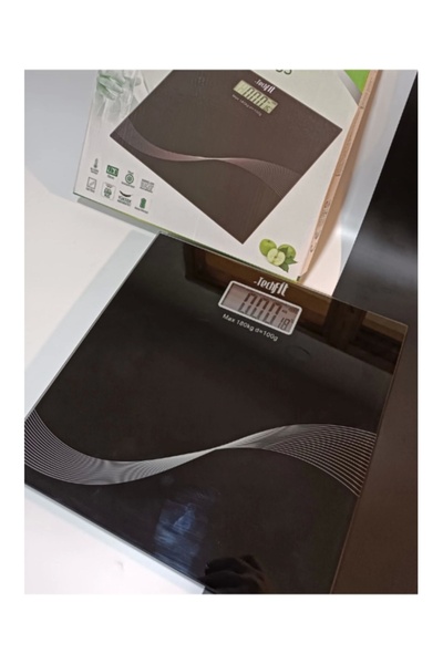 ÇAYLAR AVM Dijital Banyo Baskülü Siyah Cam