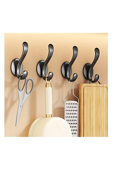 Generic 8Plastic Hooks4Hanging Clothes&Personal Items,Durable Practical Hangers4Home,Emergency&NewPlaces