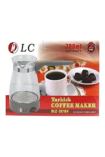 DLC Turkish Coffee Maker 600.0 W -38104 Grey/clear