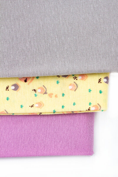 Öts Жіночі лосини з 3-х частин з ребрами 100 бавовна