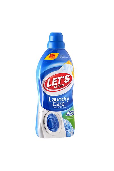 Let's Clean Liquid Detergent Pure Nature 1L