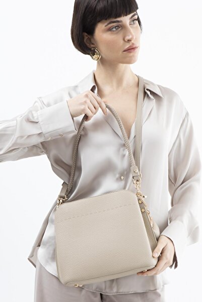 Matthew Cox Geantă de umăr pentru femei Sç Byn2365 Stone