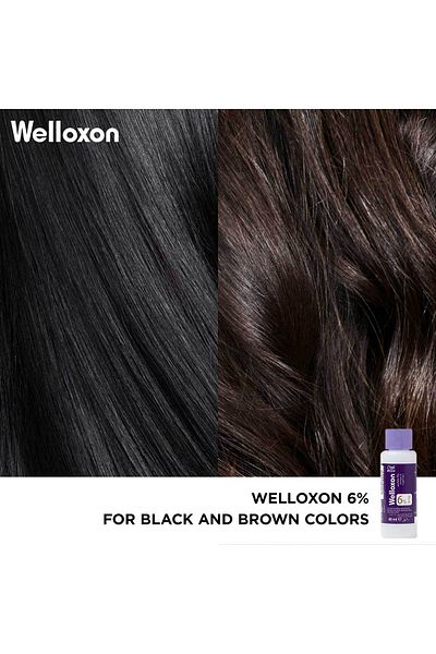 Wella ويلوكسون ديفيلوبر 6% - مُظهِر لون الشعر الاحترافي للحصول على درجات لون غنية وطبيعية - 60 مل × 3