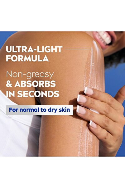 NIVEA Body Lotion - Nourishing & Moisturizing for Normal to Dry Skin, 3 × 400 ml