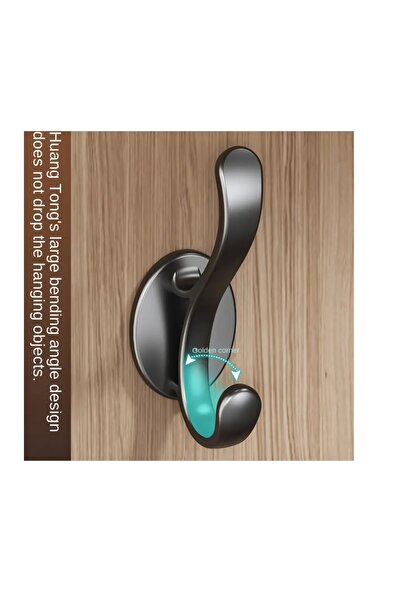 Generic 8Plastic Hooks4Hanging Clothes&Personal Items,Durable Practical Hangers4Home,Emergency&NewPlaces