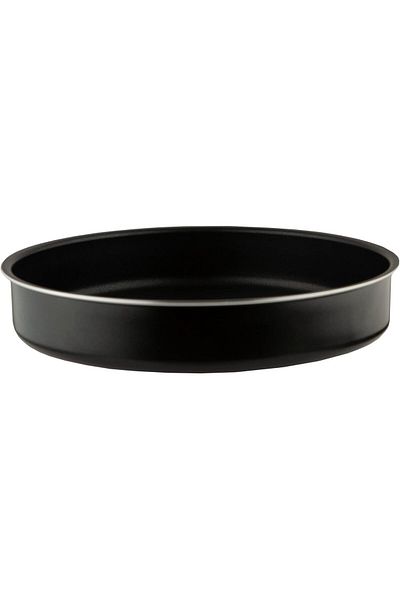 ALSAIF Vetro Round Pan Non Stick (COATING INTERIOR) Size: 30x5cm Color: Black K797007/30/bk