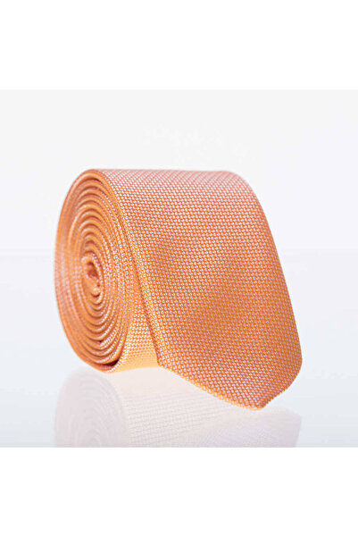 Gaffy Narandžasta Slim fit Jednobojno Tkano Kravata / DDK-54
