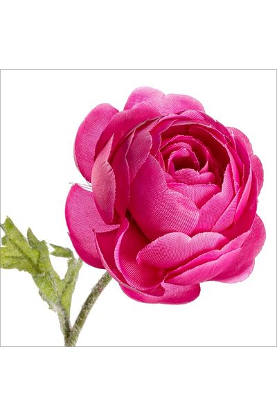 Bizzotto Ranunculus Artificial 3 Flori Roz Intens 60 Cm