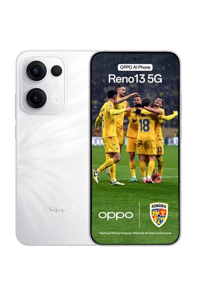 OPPO Telefon mobil OPPO Reno 13, Dual SIM, 12 GB RAM, 256 GB, 5G, Plume White