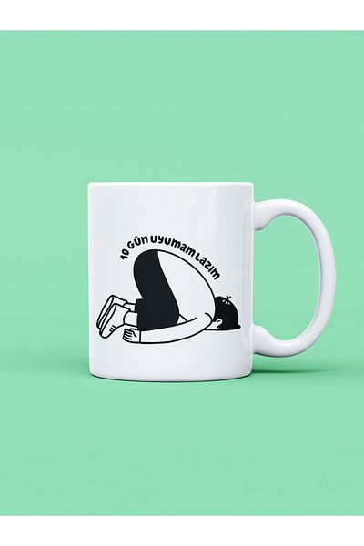 daystore I Need to Sleep 10 Days Printed Mug