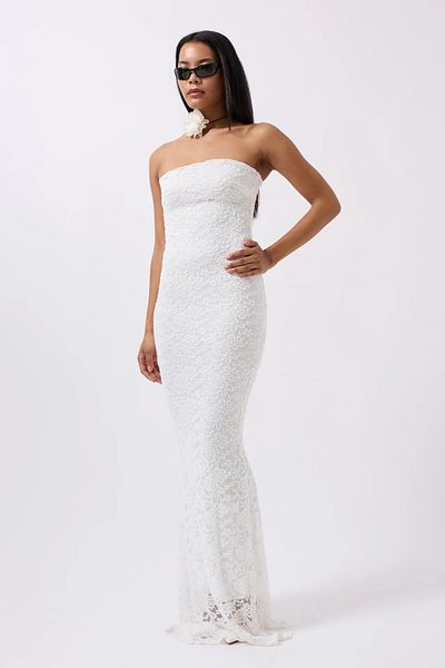 vuvutasarım Νέα σεζόν Ruched Strapless Zipper Λεπτομερές γυναικείο μάξι βραδινό φόρεμα 52225115