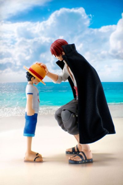 Bandai Tamashii Bandai S.H.Figuarts SHANKS & MONKEY.D.LUFFY -KID ERA- Action Figure