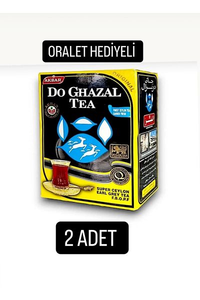 Do Ghazal Tea Black Bulk Ceylon Tea with Bergamot Flavor X2 Pieces 500 Gr 100% Original