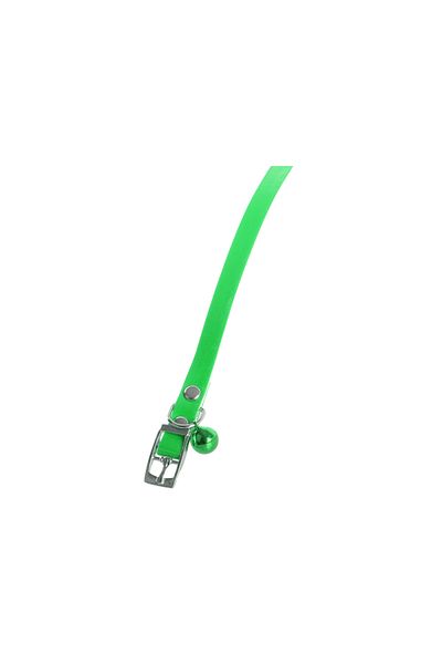 zola Dog collar, with bells, adjustable, 30x1 cm, green