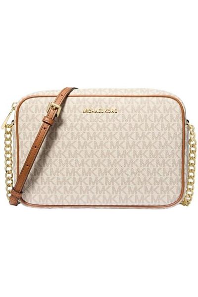 Michael Kors Large East West Cross-Body Bag, Vanilla