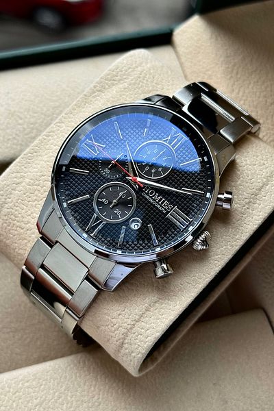 Homies Men's Wristwatch Watch with Gift Box and Bracelet Gift All Functions Works.Hmmys18
