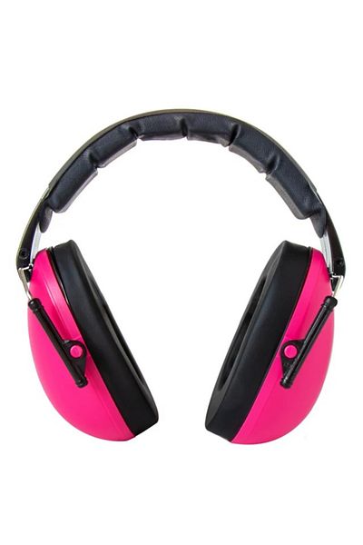 Banz Children's Earmuffs, Bubzee, 3-10 Years, Pink