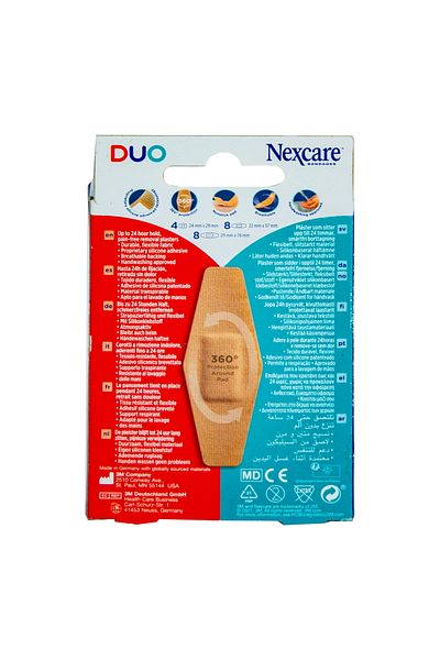 Nexcare 3M Duo Bandage Assorted 20 pcs
