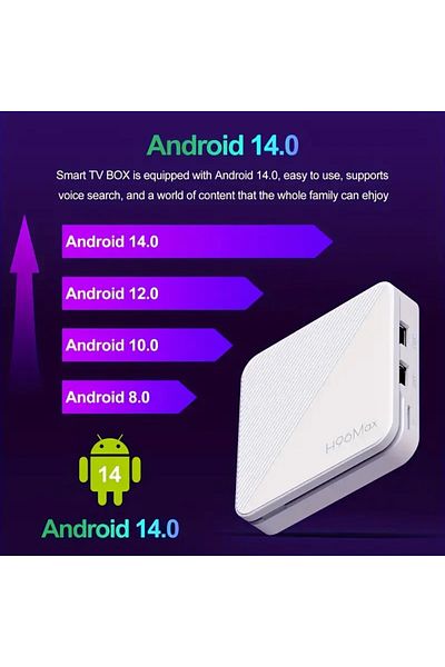 h96max New H96 Max H313 Android 14 4K TV Box with 2GB RAM, 8GB RAM and 16GB ROM for 2019