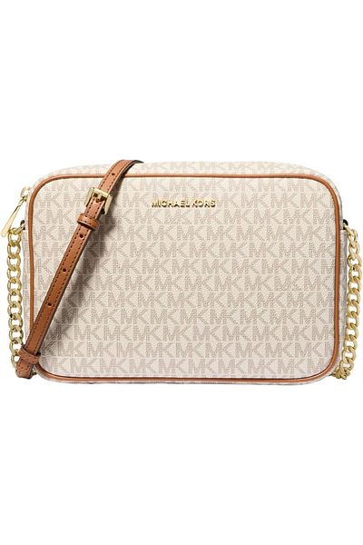 Michael Kors Large East West Cross-Body Bag, Vanilla