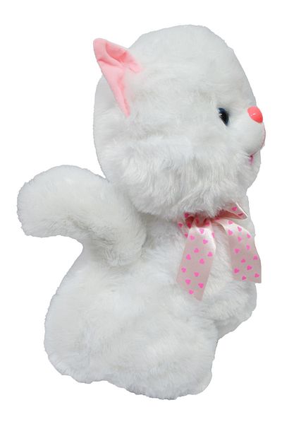 Art Tone Halley Toy Plush Sitting Chubby Cat 50 cm