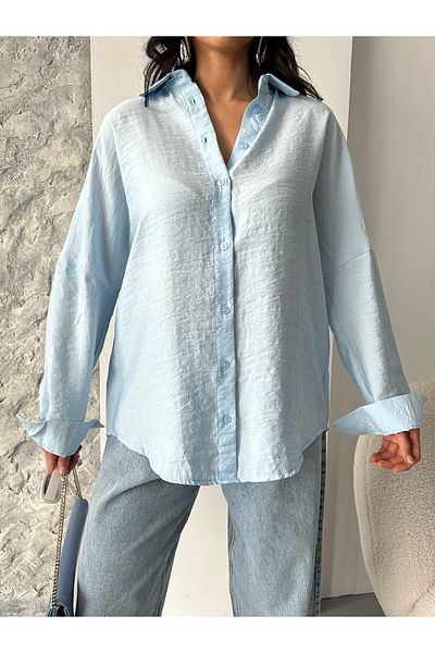 Moda İkra Striped Poplin Shirt