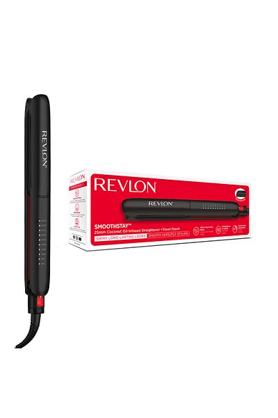 Revlon REVLON SmoothStay RVST2211PE hair straightener, coconut oil infusion