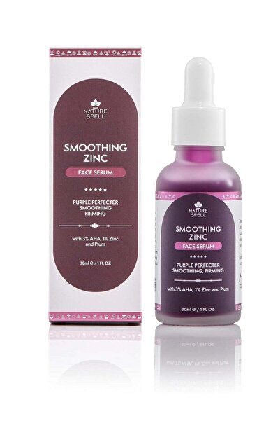 Nature Spell سيروم الزنك المُنعم لشد الوجه - مضاد للتجاعيد ومضاد للأكسدة - 30 مل