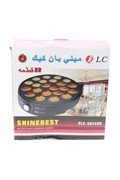 DLC Mini Pancake Maker 1000.0 W DLC-38246B Black