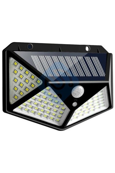 ROBEVE Geniş Açılı Solar 100 LED 3 Modlu Hareket Sensörlü Güneş Enerjili Bahçe Aydınlatma Led Işık