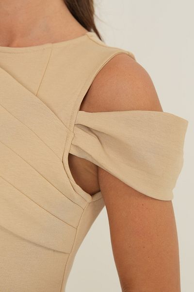 UO Dresses Enchanted-garden-dress-beige
