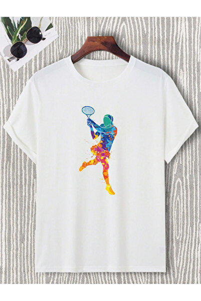 donamod Unisex Oversize Tennis Tennis Racket Net Top Lover Gift Birthday Frie...