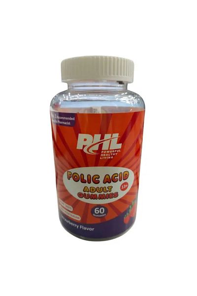 phl Folic Acid Adult Gummies 60's