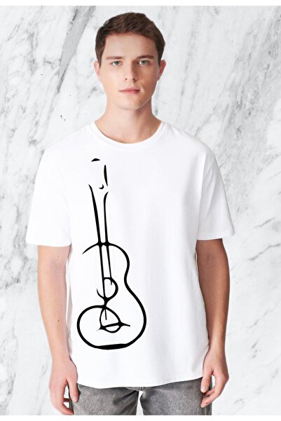 donamod Pánské tričko se speciálním designem na kytaru