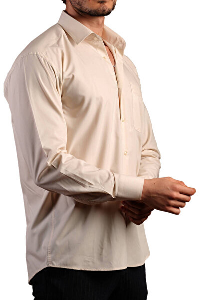 Dicotto Cămașă pentru bărbați, cu mânecă lungă, cu buzunare, cu croială relaxată, cu croiala normală - 150-11