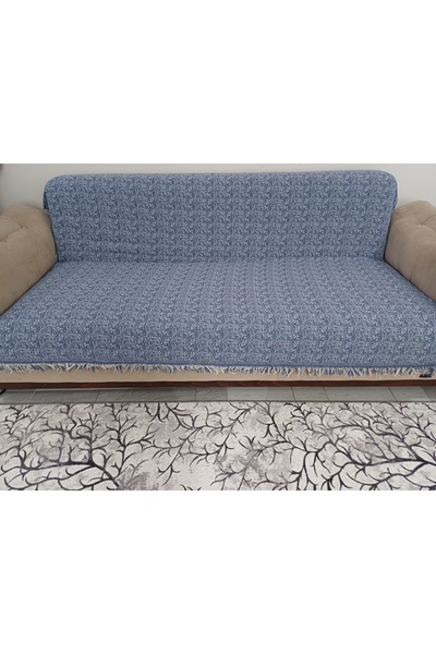 Gereli Home ΚΑΛΥΜΜΑ ΚΑΘΙΣΜΑΤΟΣ & ΠΟΥΦΟΝΤΟΥ (180x220 cm 100% ΒΑΜΒΑΚΙ)