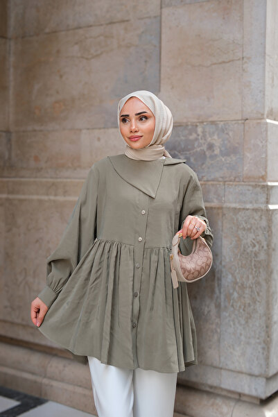 LOCCO Women's Modal Shirt Green