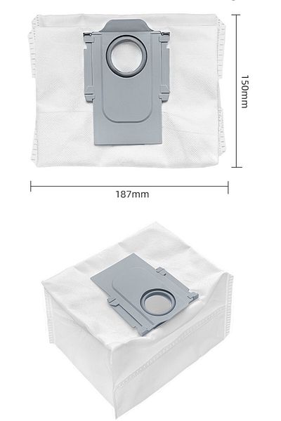 küche haus Roborock Saros Z70/Qrevo L Compatible Side Brush Dust Bag Mop Set
